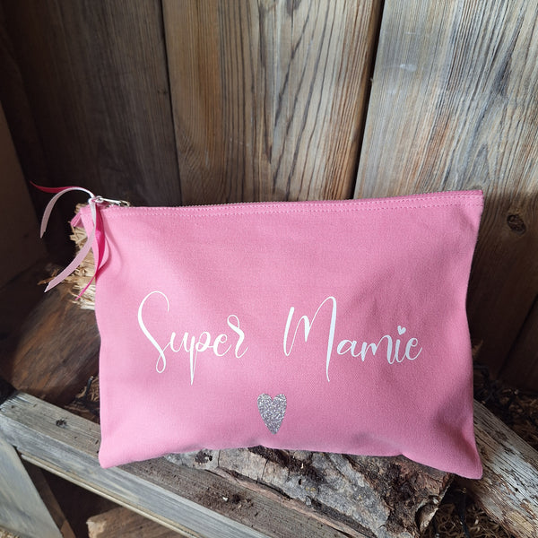 Grande trousse fuchsia