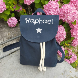 Sac à dos tissu enfant personnalisable