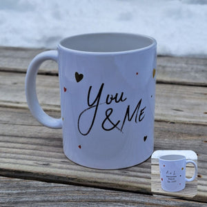 Mug personnalisable You and Me