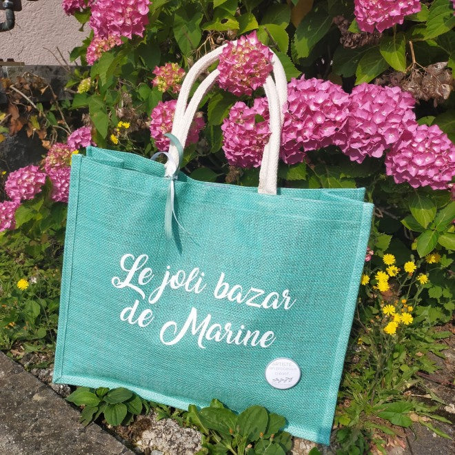 Sac en jute personnalisable